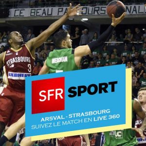VR LIVE SFR sport arval strasbourg
